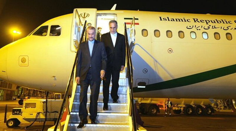 Iranian FM arrives in Ankara
